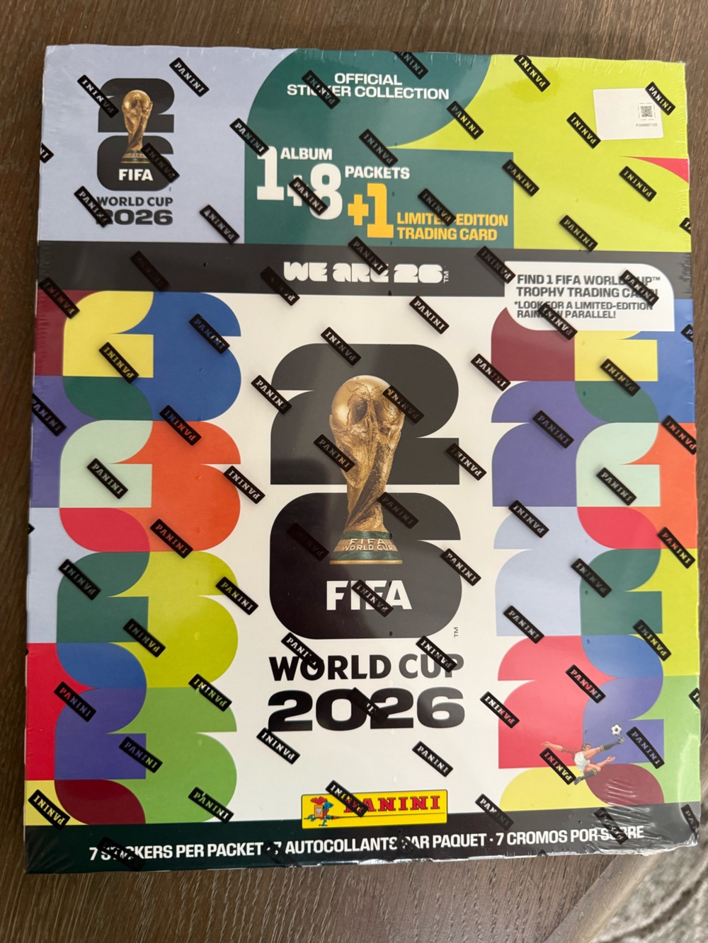 NWT sealed unopened FIFA 2026 World Cup stickers 8 sets with Album